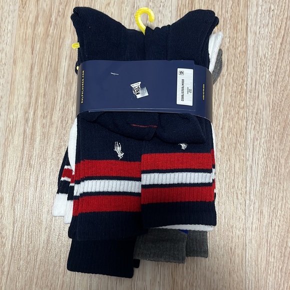 Polo Ralph Lauren Men's 6-Pk. Americana Crew Socks - Picture 3 of 4